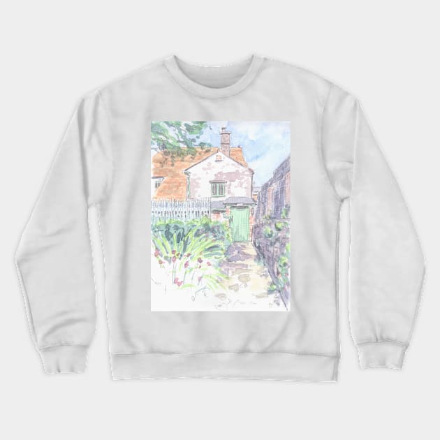 Coleridge Cottage Crewneck Sweatshirt by BarnabyEdwards